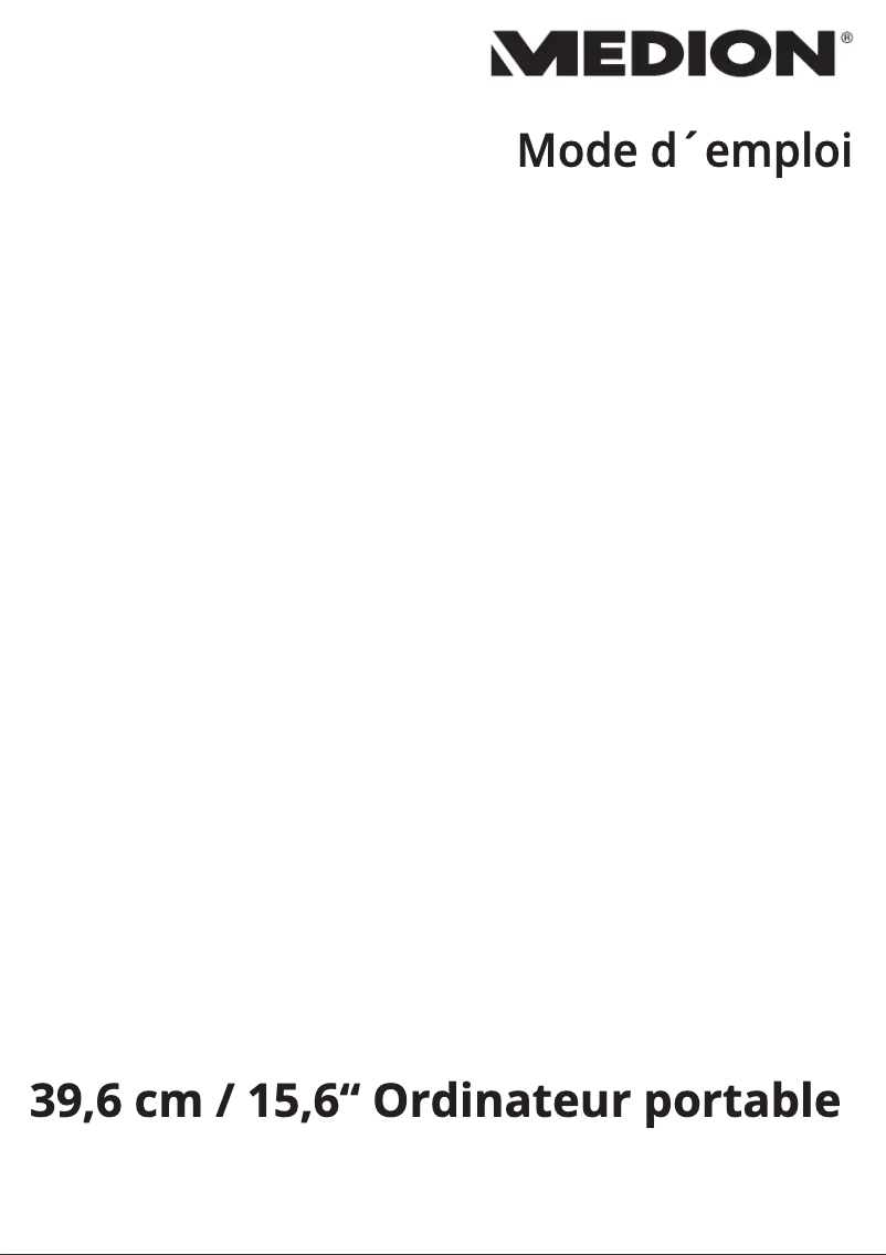 Página nº 1 - Manual de usuario Medion ERAZER X15805 (MD 61415)