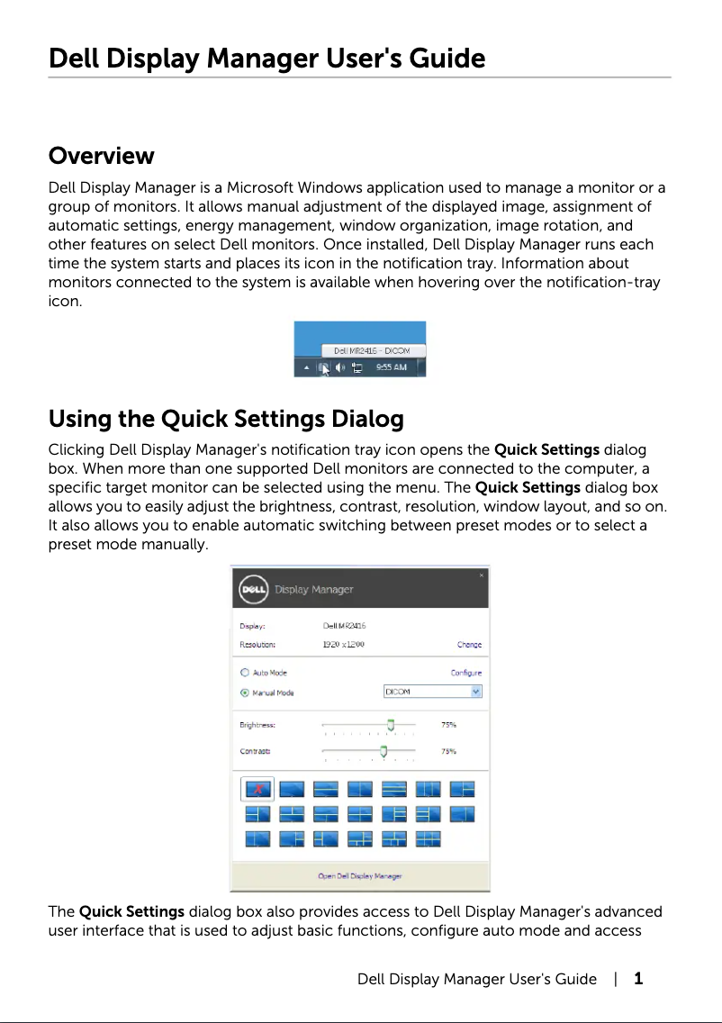 Imagen de la primera página del manual del dispositivo MR2416