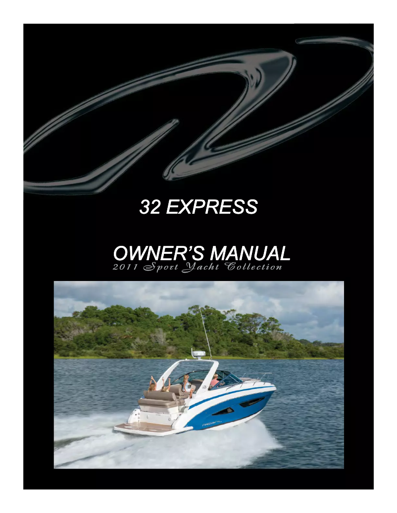 Página 1 del manual Manual de usuario Regal 32 Express