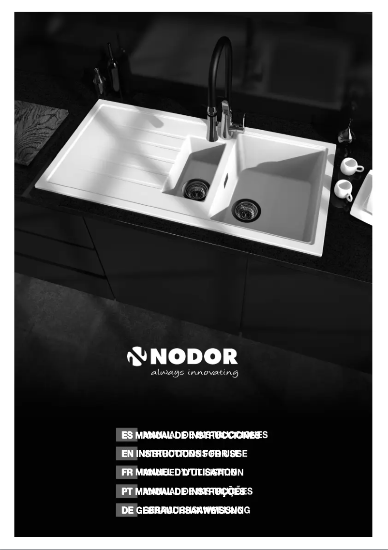 Página 1 del manual Manual de usuario Nodor NorGranite 78.50 1B 1D BK