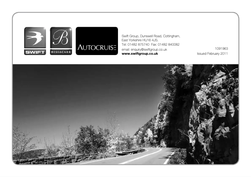 Imagen de la primera página del manual del dispositivo Sundance E400 (2011)