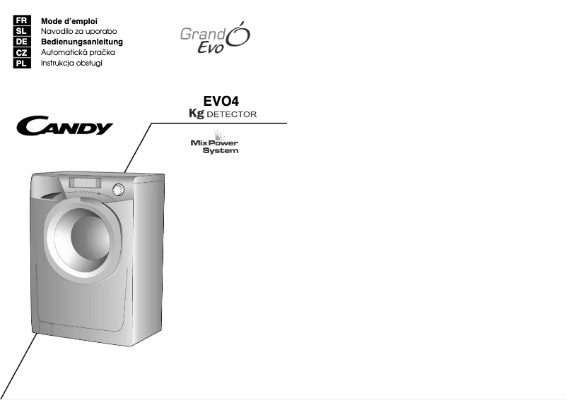 Imagen de la primera página del manual del dispositivo EVO4 1274LW-S