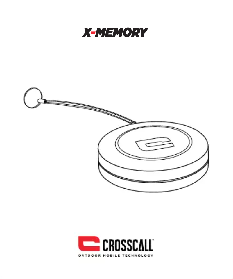 Imagen de la primera página del manual del dispositivo X-MEMORY