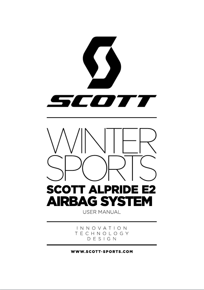 Página 1 del manual Manual de usuario Scott Patrol E2