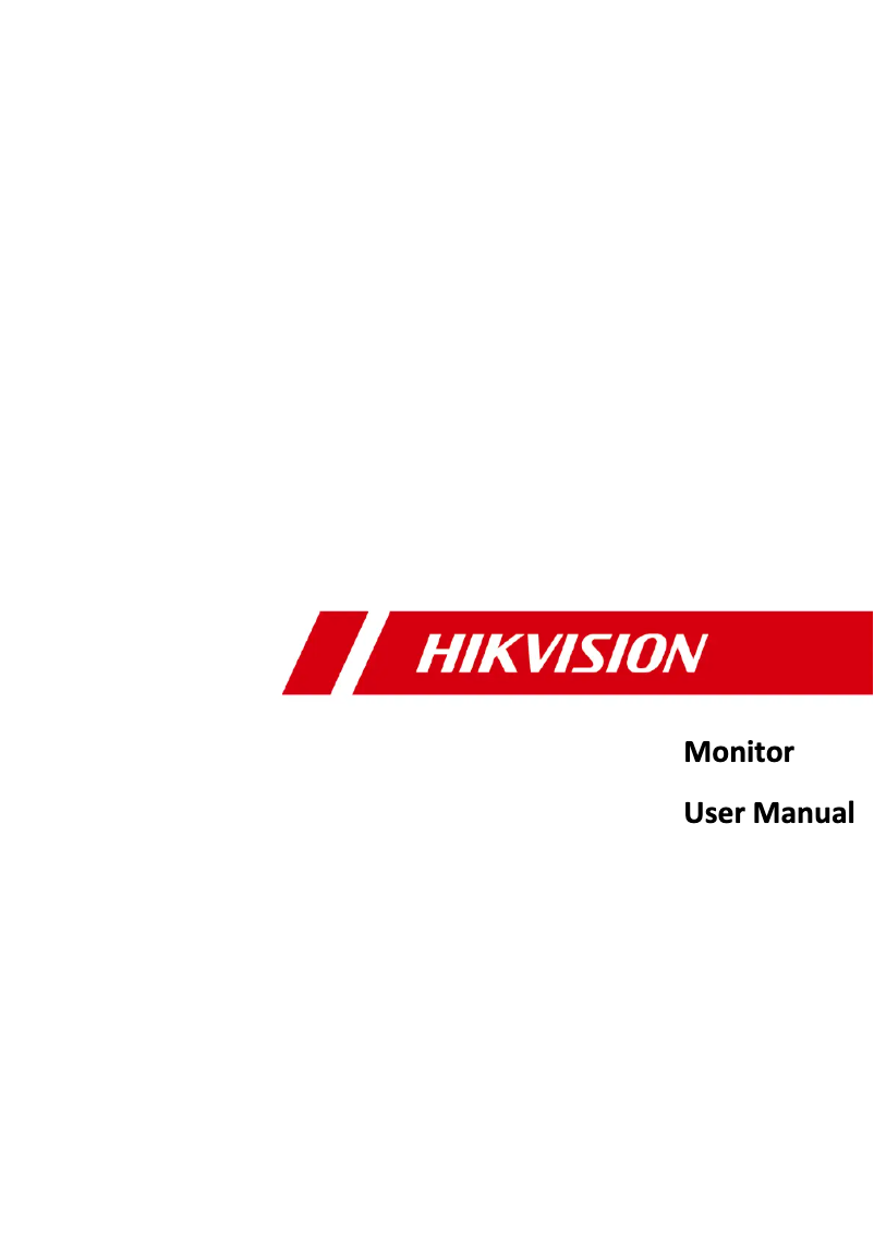 Página nº 1 - Manual de usuario Hikvision DS-D5227U3-1P0