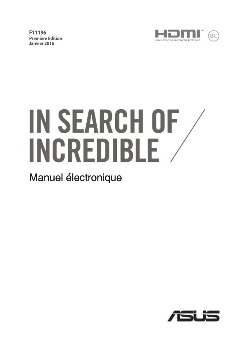 Página 1 del manual Manual de usuario Asus ROG GL502VY