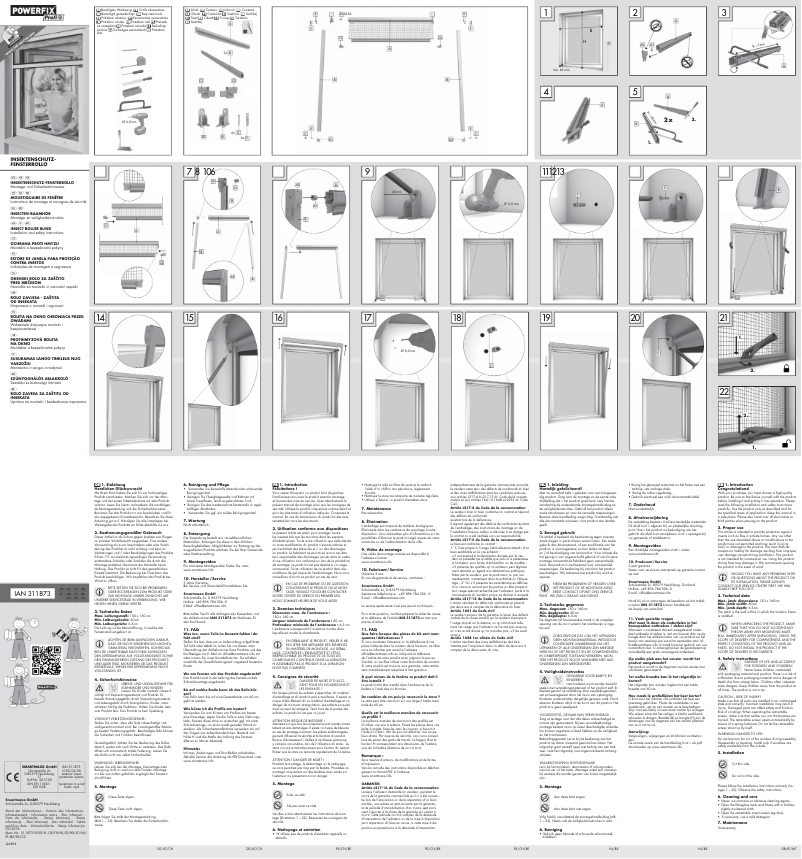 Imagen de la primera página del manual del dispositivo IAN 311873