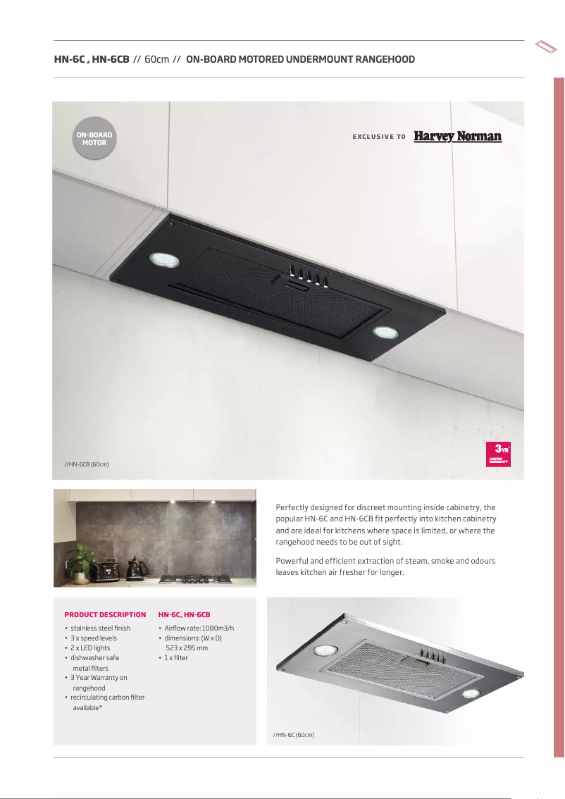 Imagen de la primera página del manual del dispositivo HN-6CB