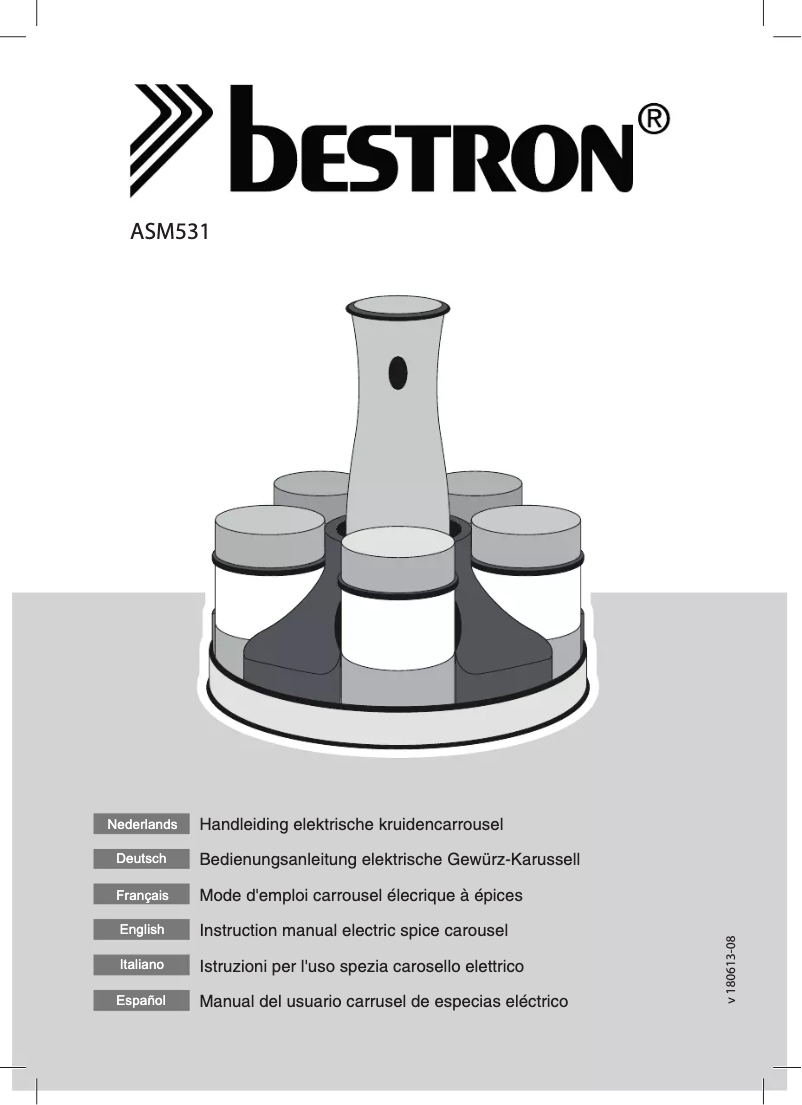 Imagen de la primera página del manual del dispositivo ASM531