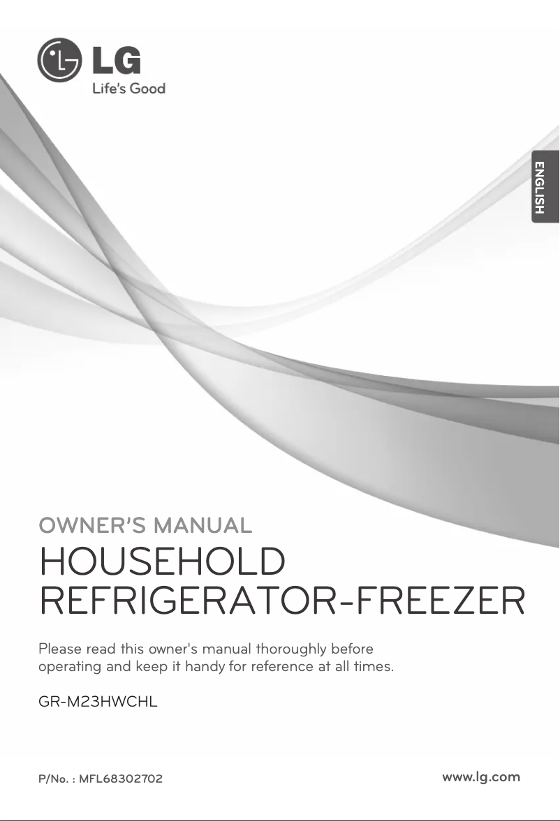 Imagen de la primera página del manual del dispositivo GR-M23HWCHL