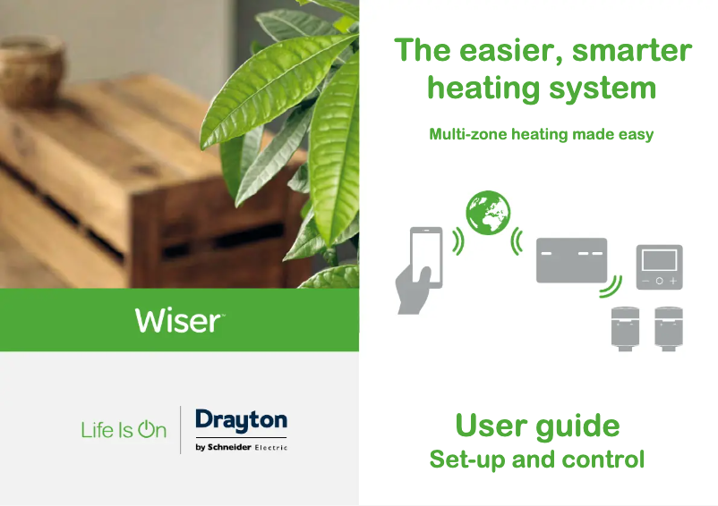 Imagen de la primera página del manual del dispositivo Drayton Wiser