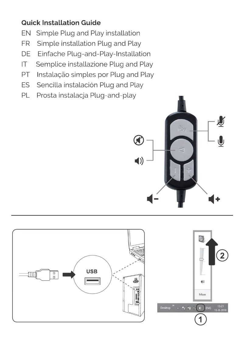 Imagen de la primera página del manual del dispositivo POLONA 01