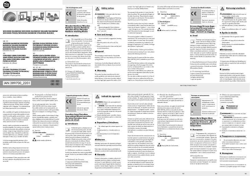 Página 1 del manual Manual de usuario Playtive HG07533