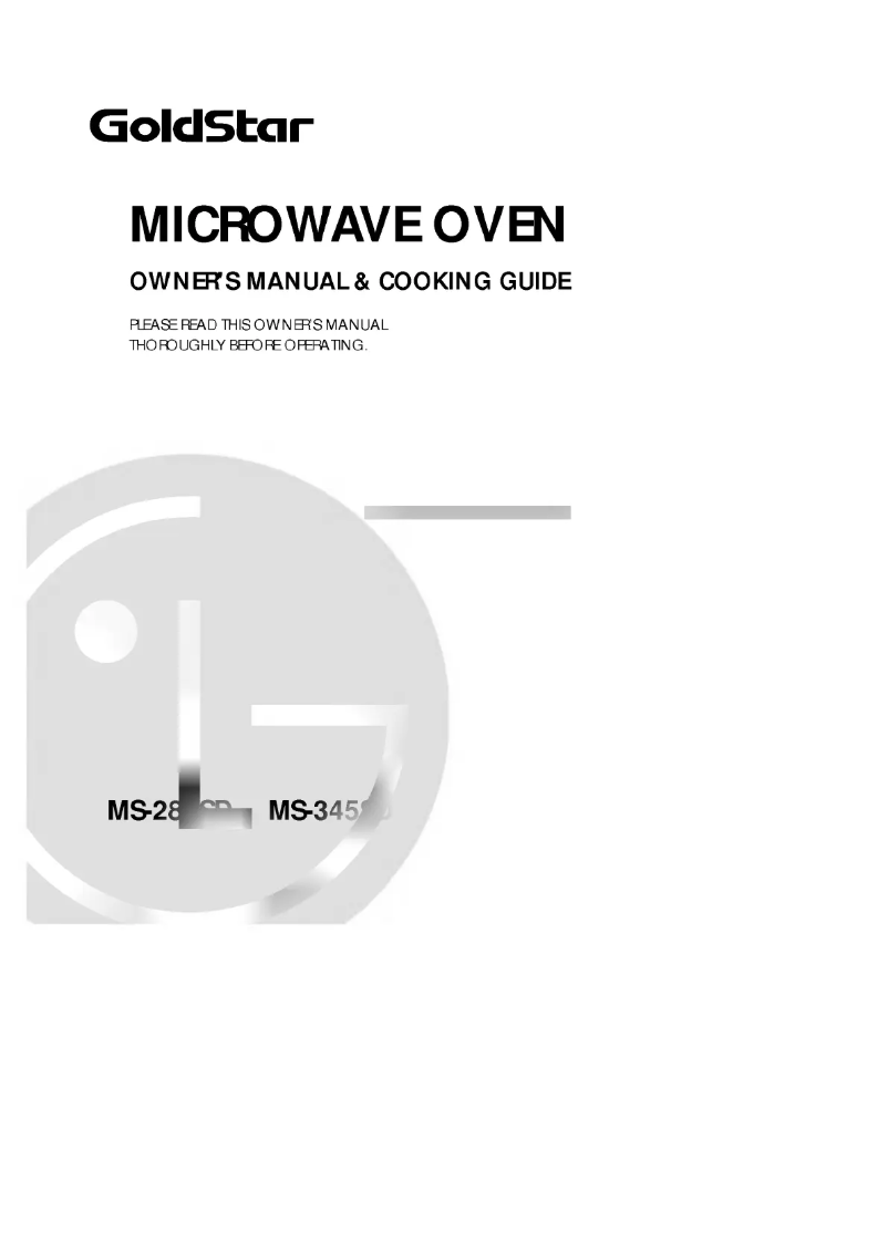 Imagen de la primera página del manual del dispositivo MS-345SD