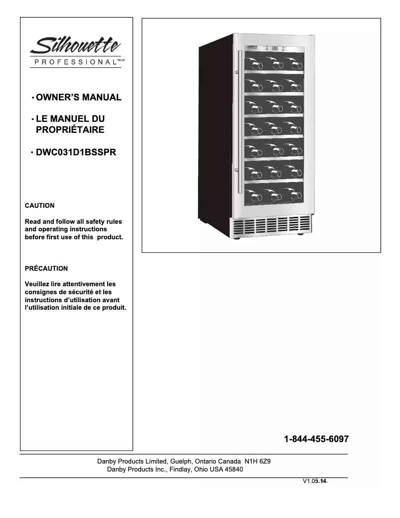 Imagen de la primera página del manual del dispositivo DWC031D1BSSPR