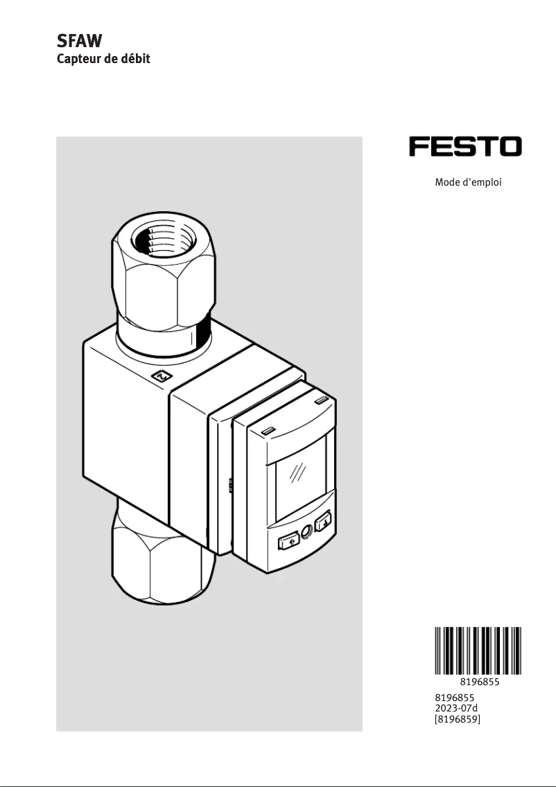 Imagen de la primera página del manual del dispositivo SFAW-32T-TG34-E-PNLK-PNVBA-M12
