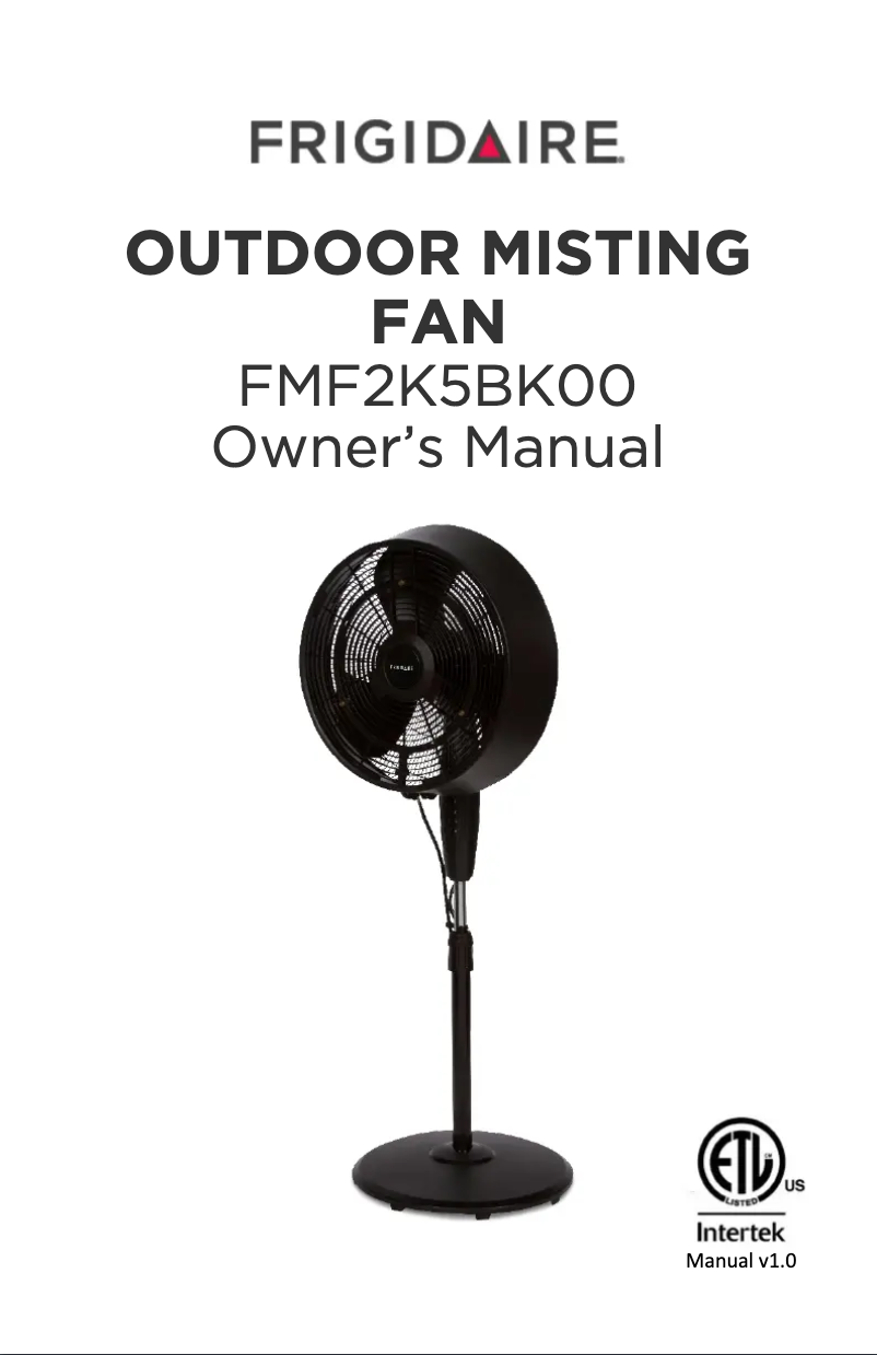 Página 1 del manual Manual de usuario NewAir FMF2K5BK00