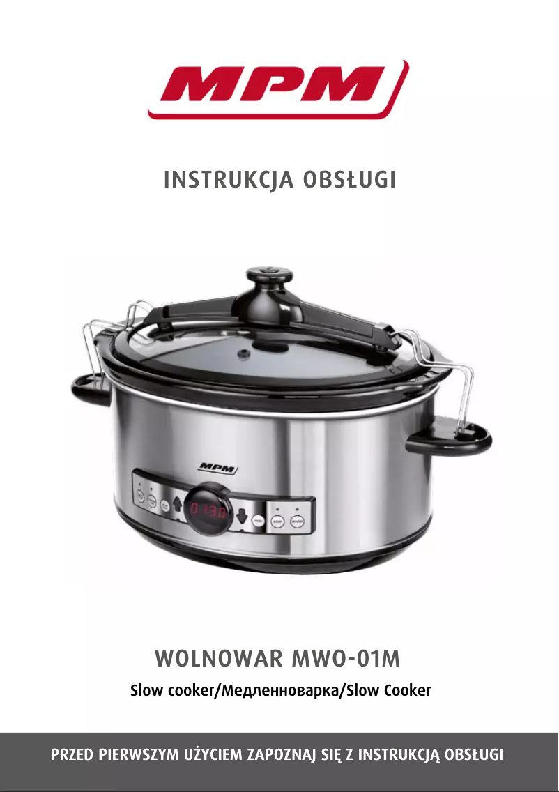 Página 1 del manual Manual de usuario MPM MWO-01M