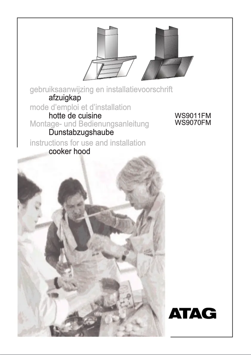 Página 1 del manual Manual de usuario Atag WS9011FM