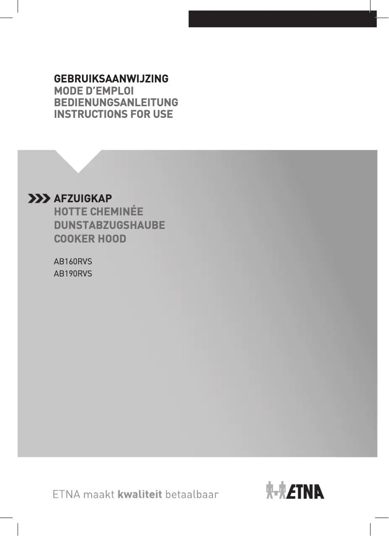 Imagen de la primera página del manual del dispositivo AB690RVS