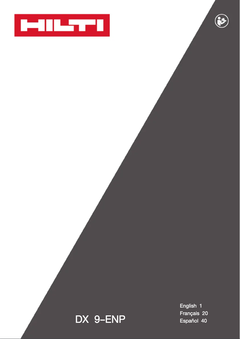 Imagen de la primera página del manual del dispositivo DX 9-ENP