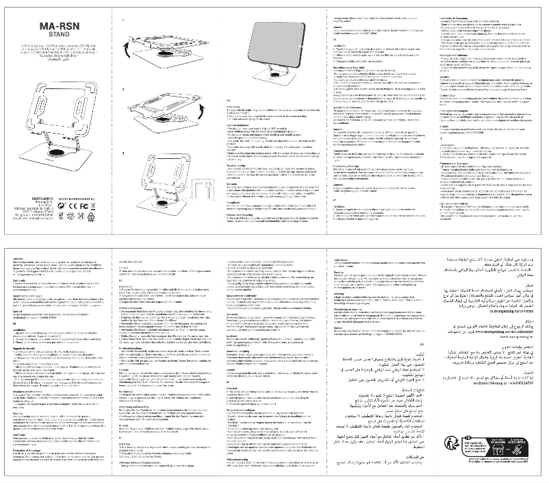 Página 1 del manual Manual de usuario Mars Gaming MA-RSN