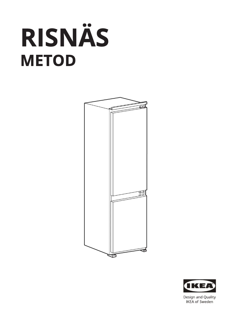 Página 1 del manual Manual de usuario Ikea RISNÄS 705.730.62