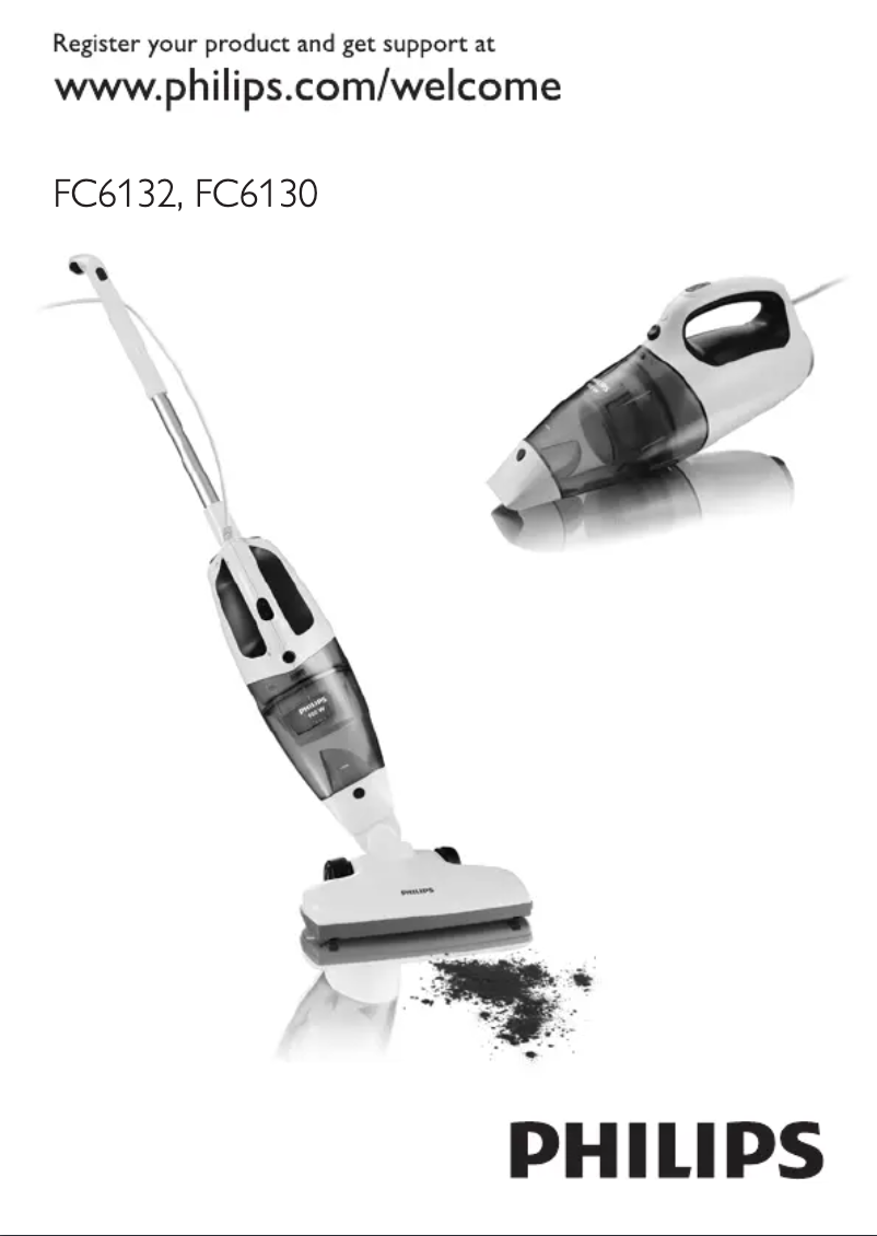 Página 1 del manual Manual de usuario Philips MiniVac Stick