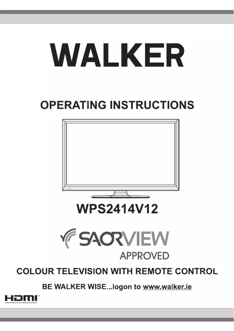 Imagen de la primera página del manual del dispositivo WPS2414V12