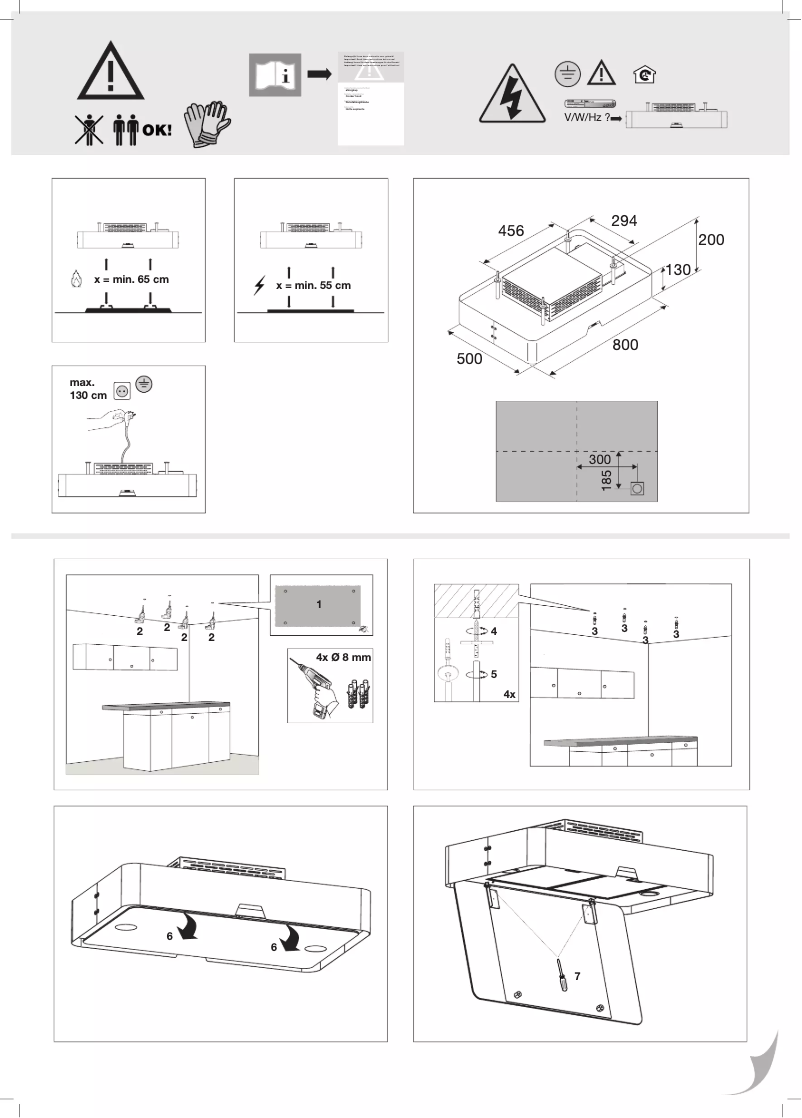 Imagen de la primera página del manual del dispositivo AOP380WIT