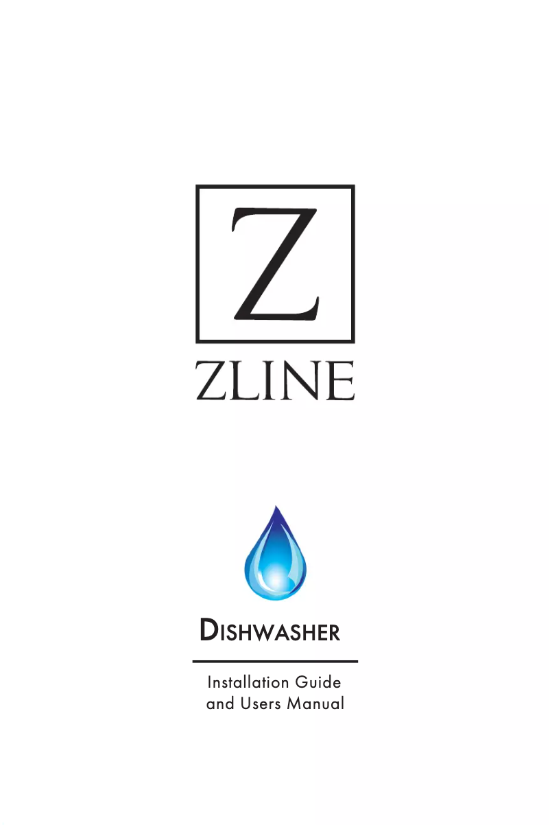 Página 1 del manual Manual de usuario ZLine DWHHH24