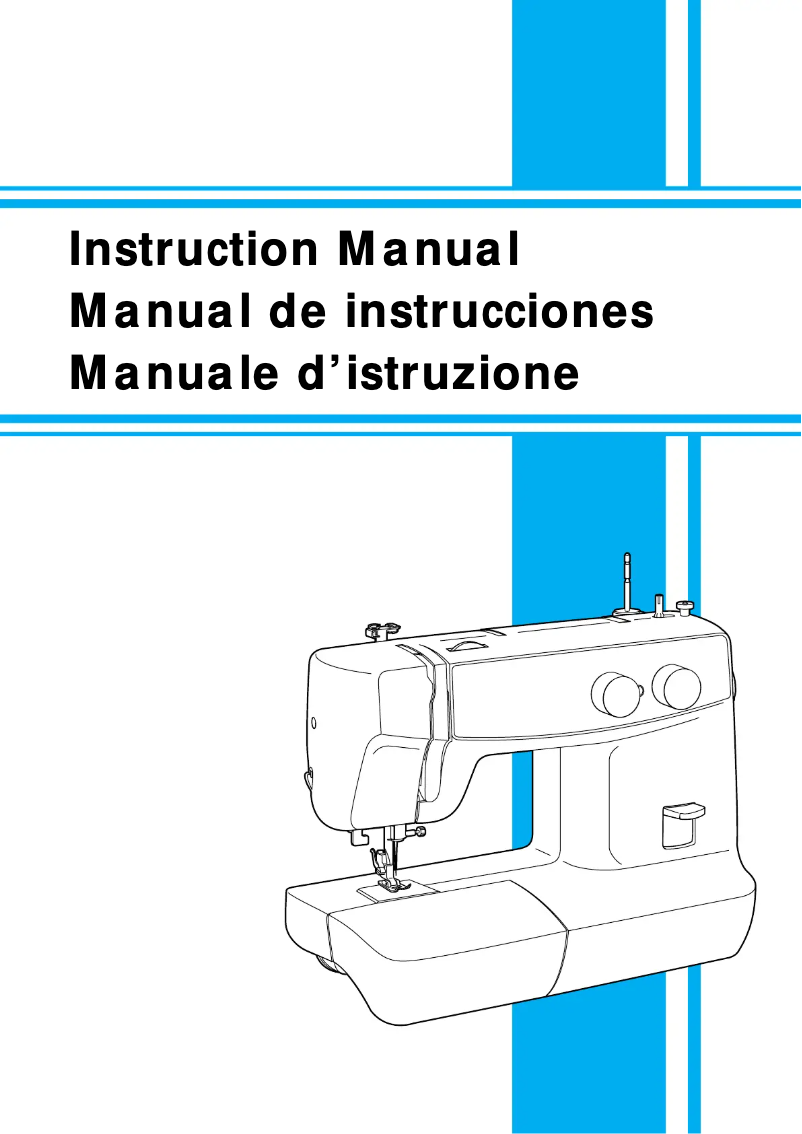 Página 1 del manual Manual de usuario Brother XL-5010
