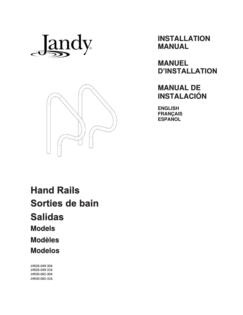 Página nº 1 - Manual de usuario JANDY JHR30-065-304