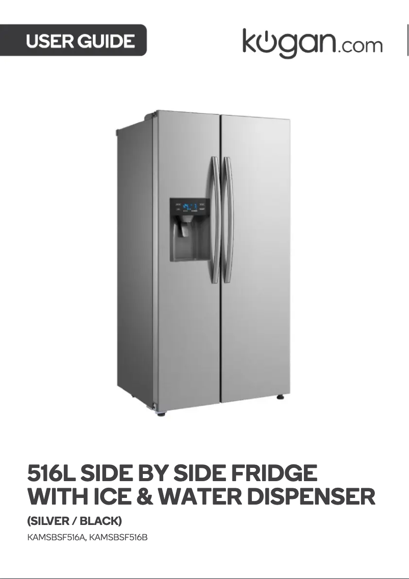 Imagen de la primera página del manual del dispositivo KAMSBSF516A