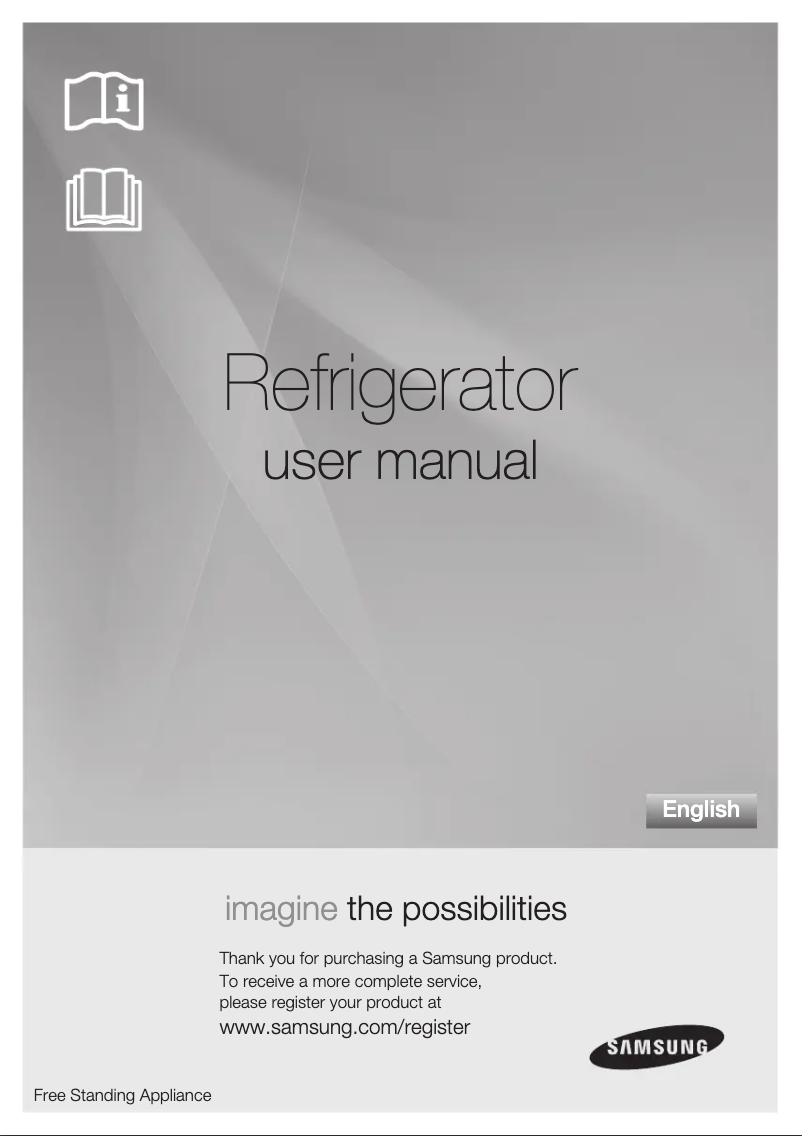Página 1 del manual Manual de usuario Samsung RSH1DBPE