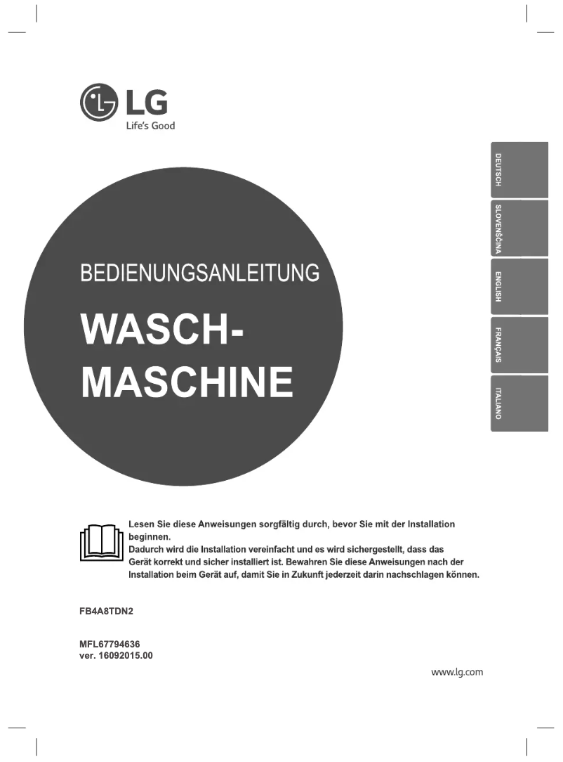Imagen de la primera página del manual del dispositivo FB4A8TDN2