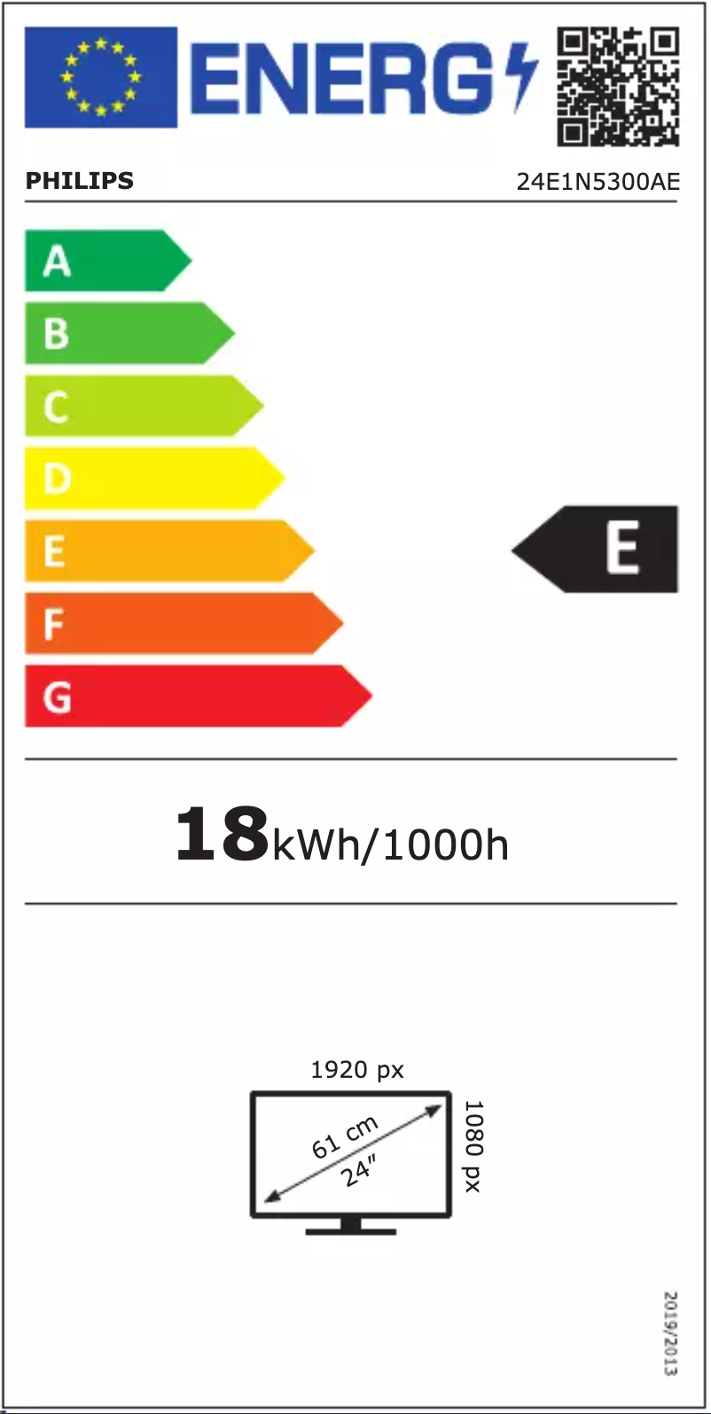 Imagen de la primera página del manual del dispositivo 24E1N5300AE