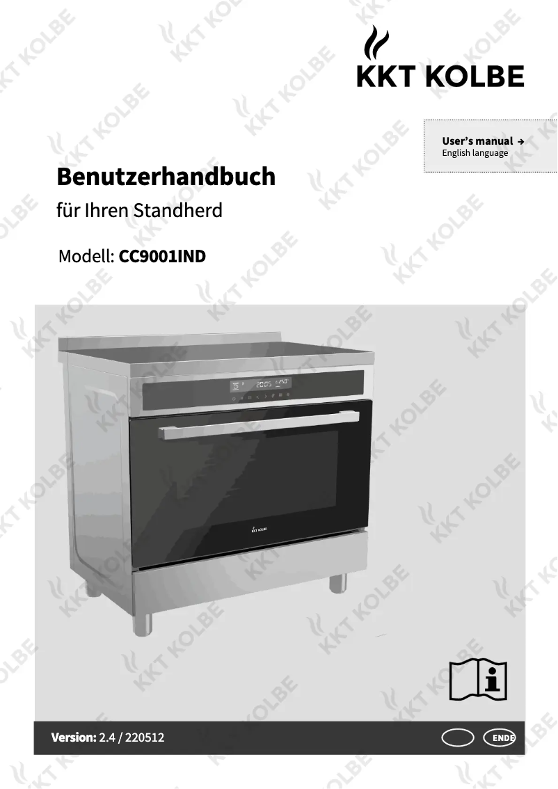 Página 1 del manual Manual de usuario KKT Kolbe CC9001IND