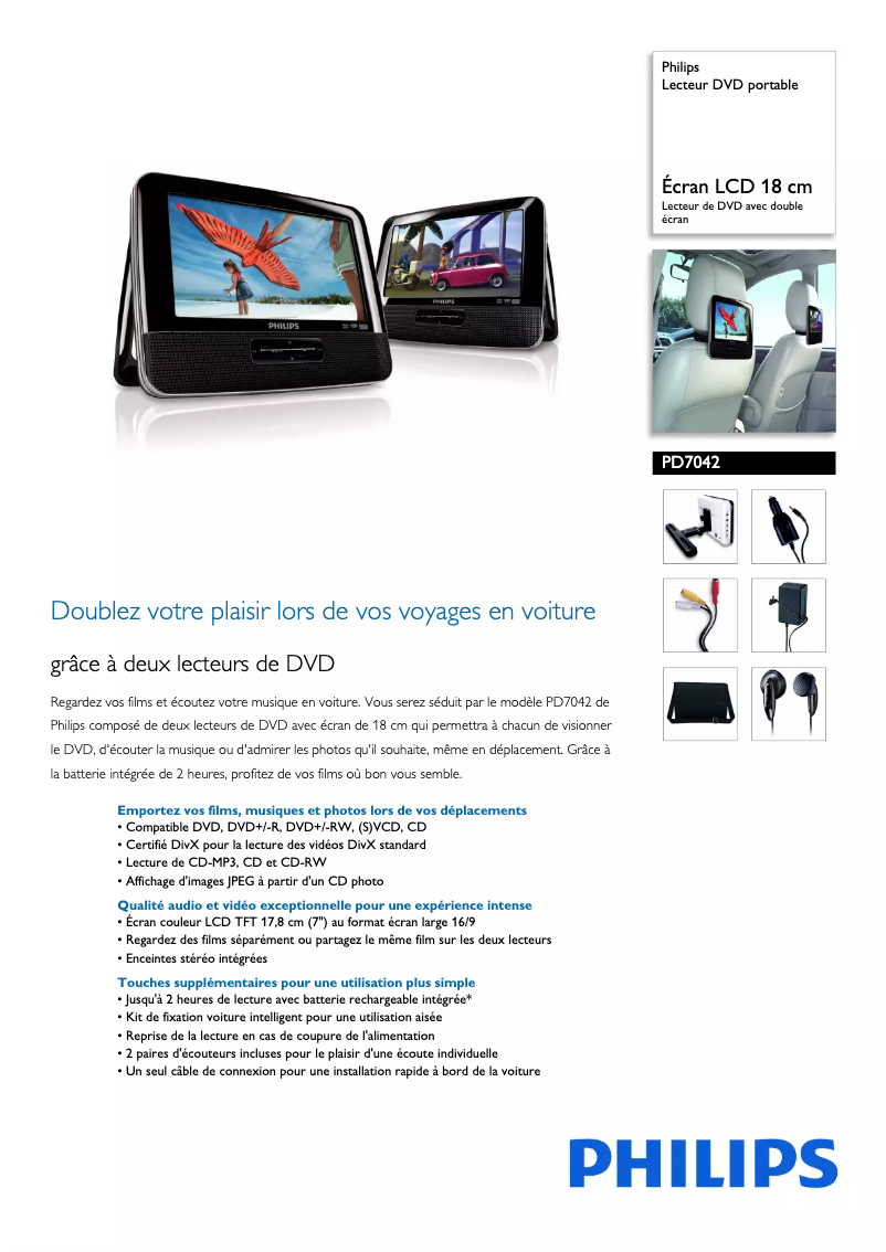 Imagen de la primera página del manual del dispositivo PD7042