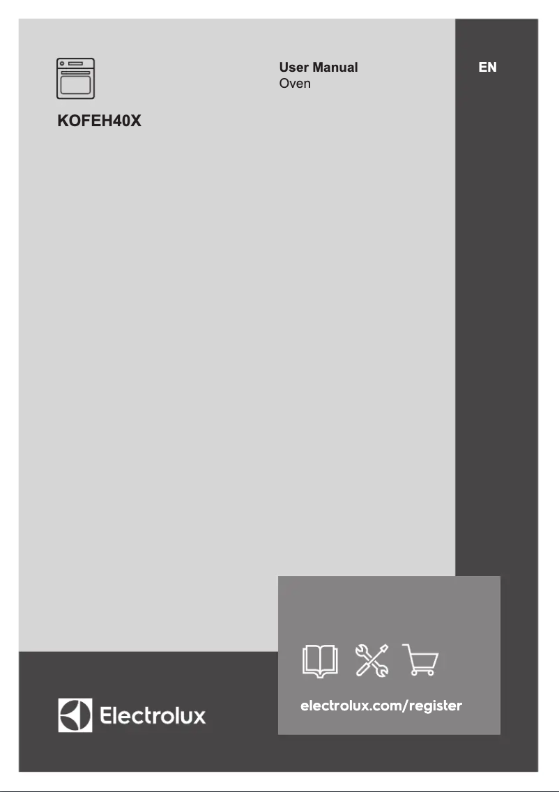 Página nº 1 - Manual de usuario Electrolux KOFEH40X