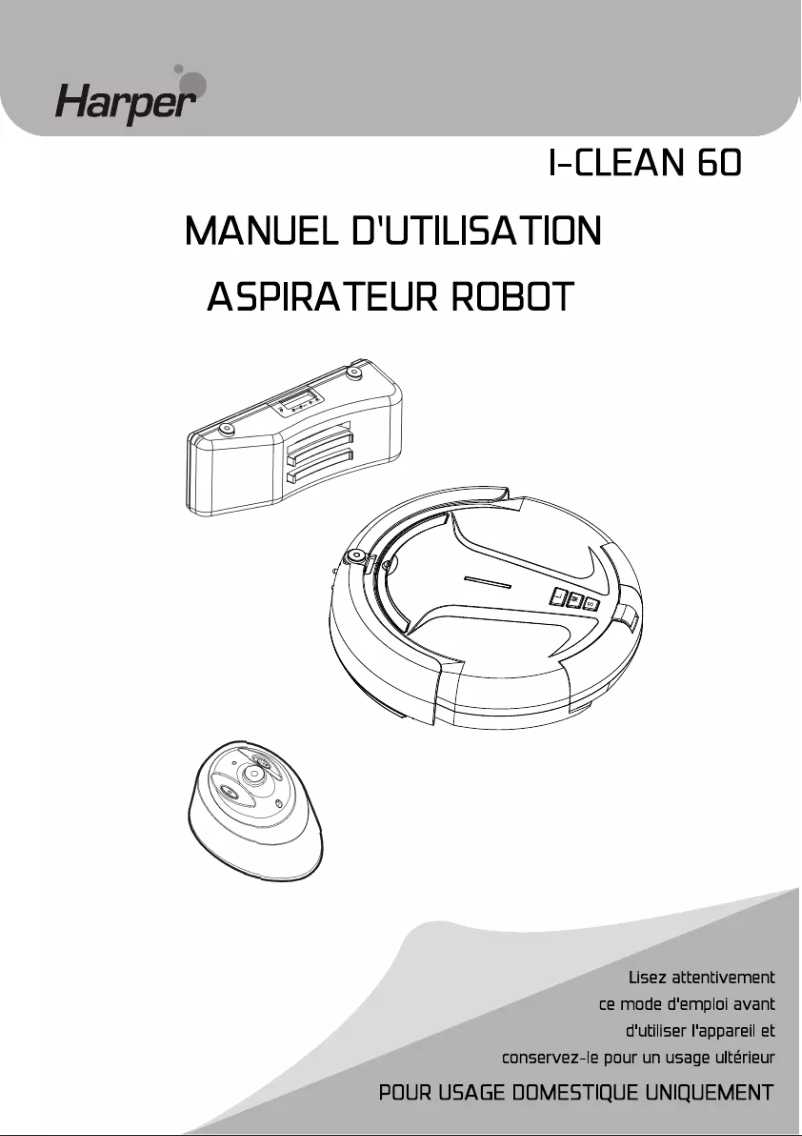 Imagen de la primera página del manual del dispositivo ICLEAN60