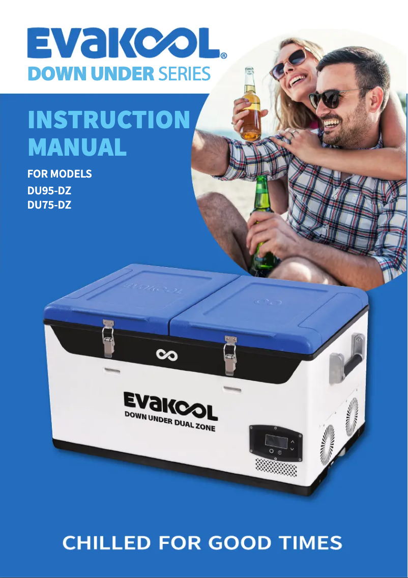 Página 1 del manual Manual de usuario Evakool DU95-DZ