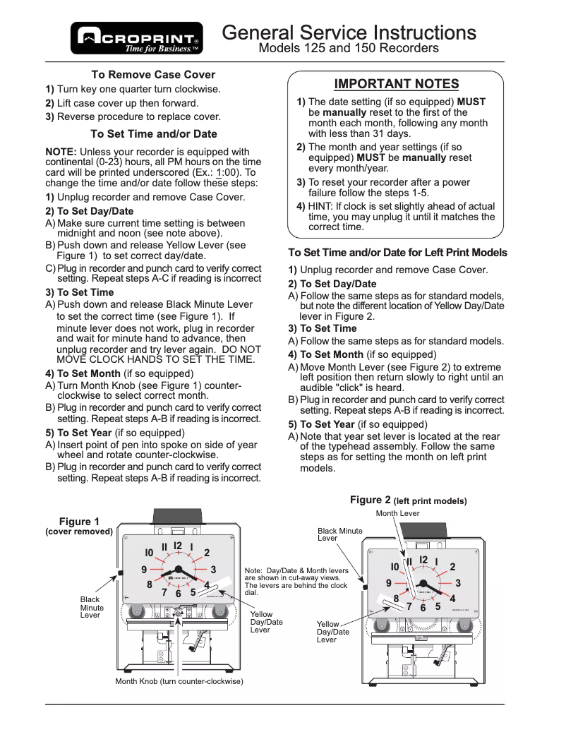 Imagen de la primera página del manual del dispositivo 150QR4