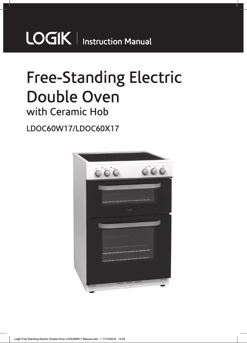 Imagen de la primera página del manual del dispositivo LDOC60W17