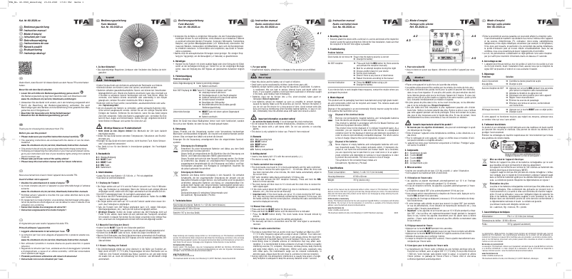 Imagen de la primera página del manual del dispositivo ROKOKO 60.3520.01
