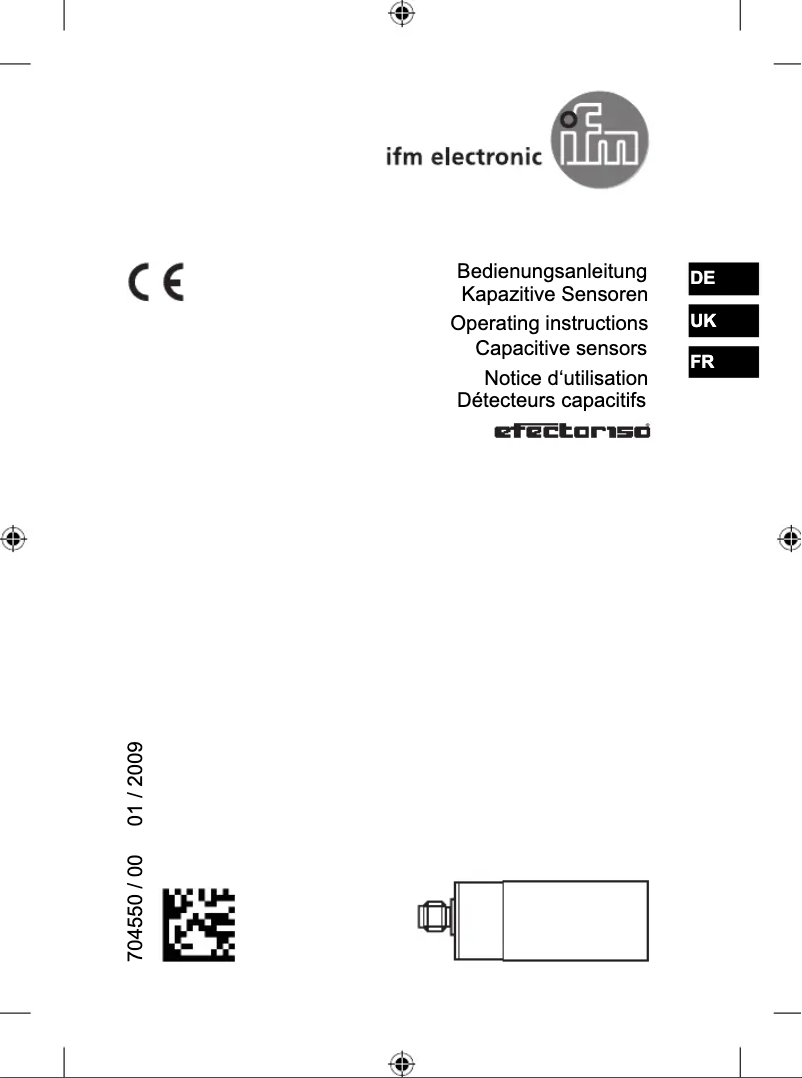 Imagen de la primera página del manual del dispositivo KB5062
