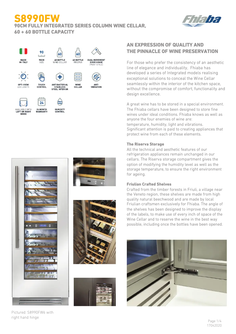Imagen de la primera página del manual del dispositivo S8990FW6