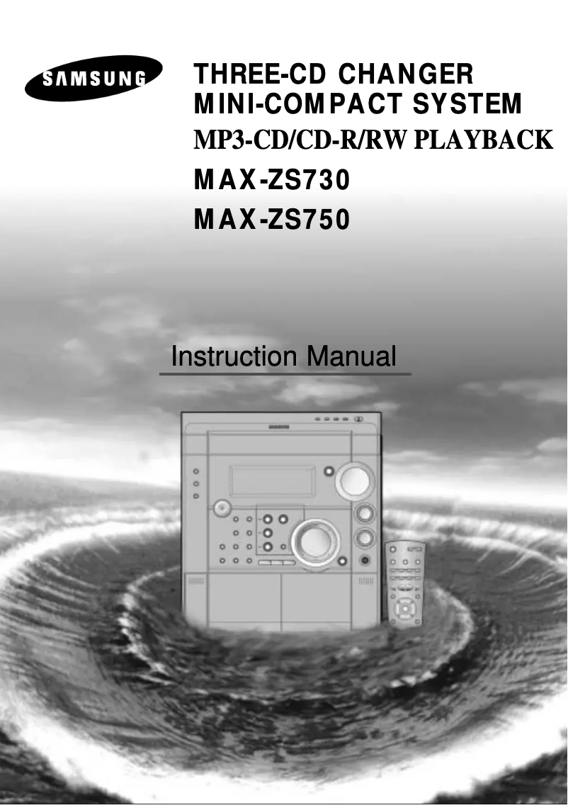 Imagen de la primera página del manual del dispositivo MAX-ZS750
