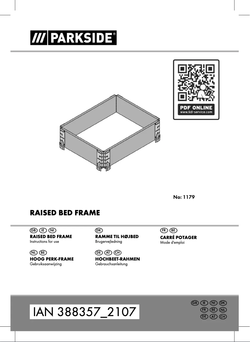 Imagen de la primera página del manual del dispositivo IAN 388357
