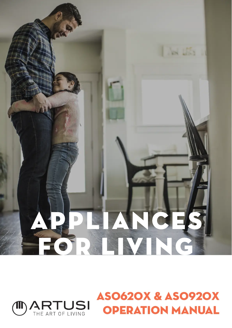 Imagen de la primera página del manual del dispositivo ASO620X